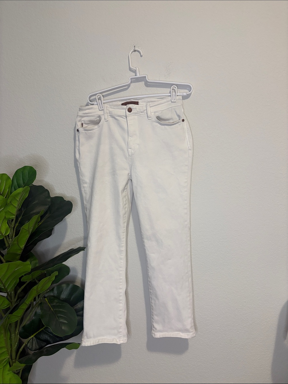 Judy Blue White Skinny fit Capri Jeans 11/30